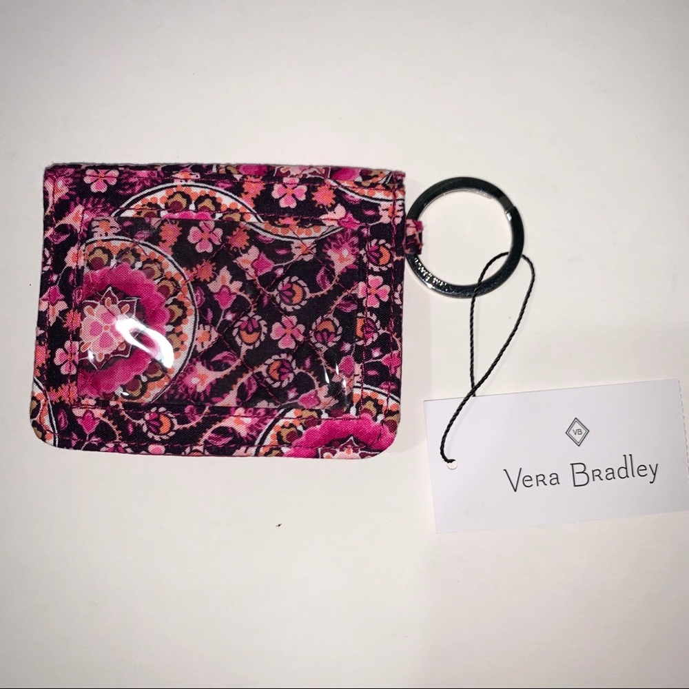 NWT Vera Bradley Pink Double ID